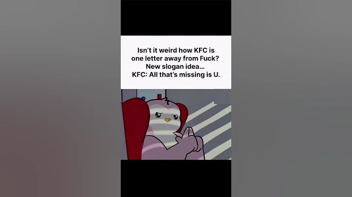 This is new for KFC. #kfc #slogan #idea