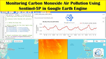 Monitoring Carbon Monoxide Air Pollution Using Sentinel 5P in Google Earth Engine