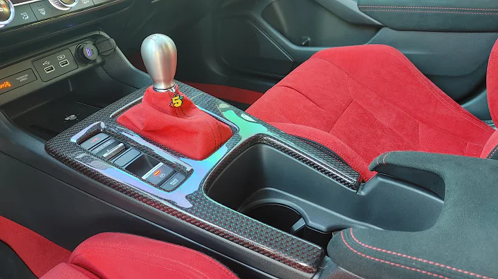 How to install Hybridracing red alcantara shift boot