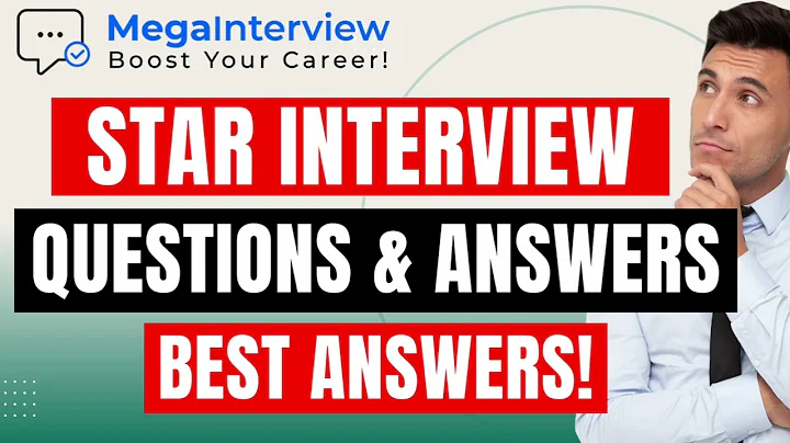 STAR INTERVIEW QUESTIONS & EXAMPLE ANSWERS! (ANSWER from CAREER COACH in 2023!)