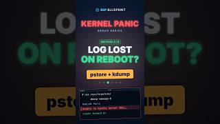 Board Reboots After a Kernel Panic Get the Log Back (pstore & kdump) #Shorts