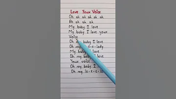 Love Your Voice❤~Jony #shorts #viral #lyrics