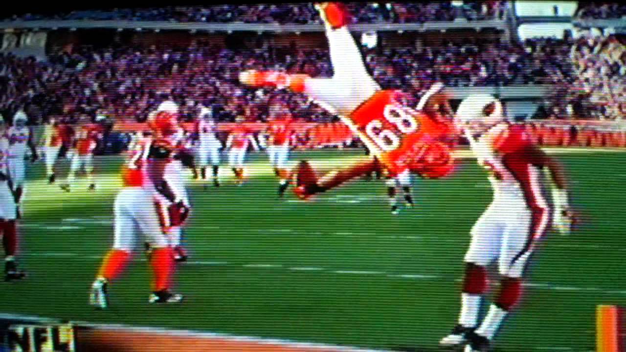 Jerome simpon Bengals front flip over defender YouTube