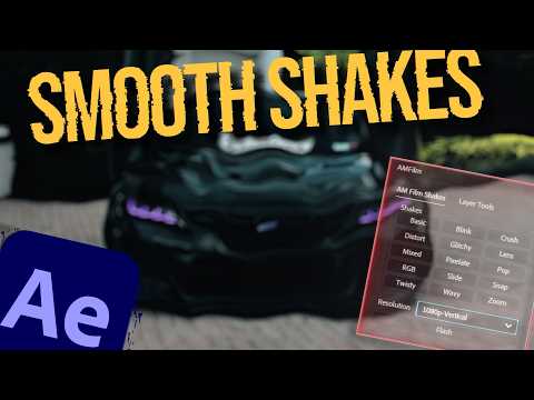The SECRET to Smooth Shakes in After Effects (Stop Making Choppy Edits!) | AM Film Shakes Tutorial