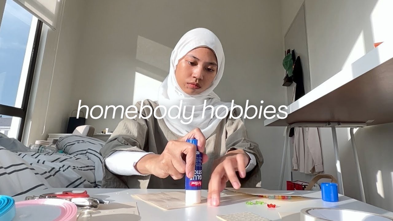 cozy hobby vlog | trying out arts & crafts!