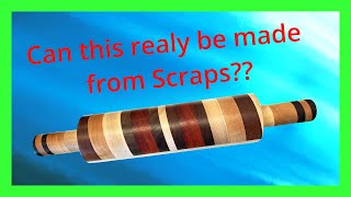 What can you do with Scrap wood??   Make a rolling pin