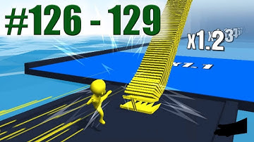 Stack Colors - Gameplay ( Level 126 - 129 ) Walkthrough