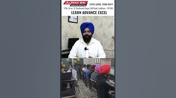 Learn Advance Excel from Akash Webs Computer Institute | Ludhiana best Computer Training Institute