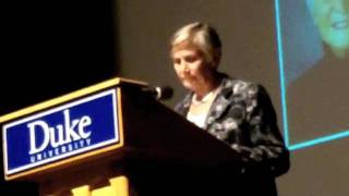 Diane Ravitch at Duke - Will School Reform Improve the Schools (1 of 15) Actualización