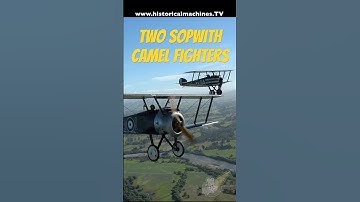 WW1 British Sopwith Camel Fighter