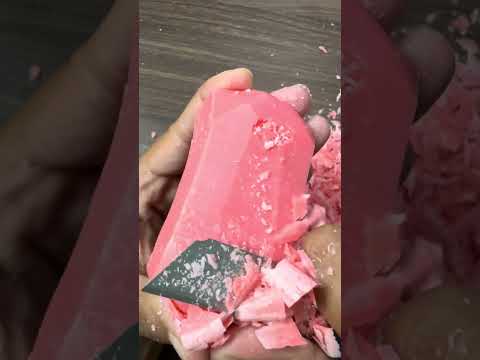 Red zen soap ASMR #satisfying #asmr #oddlysatisfying #asmrsoap #асмрsoap