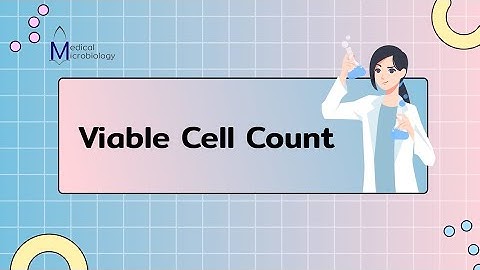 Viable cell count MED-MICRO KKU