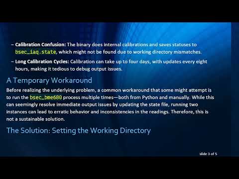 How to Effectively Catch Bosch BSEC Output from BME680 Using Python