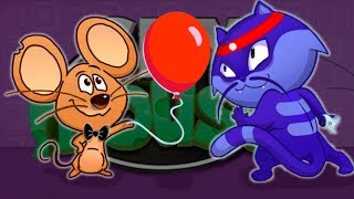 #4 Мышка воришка и Коты НИНЗЯ в игре SPY MOUSE