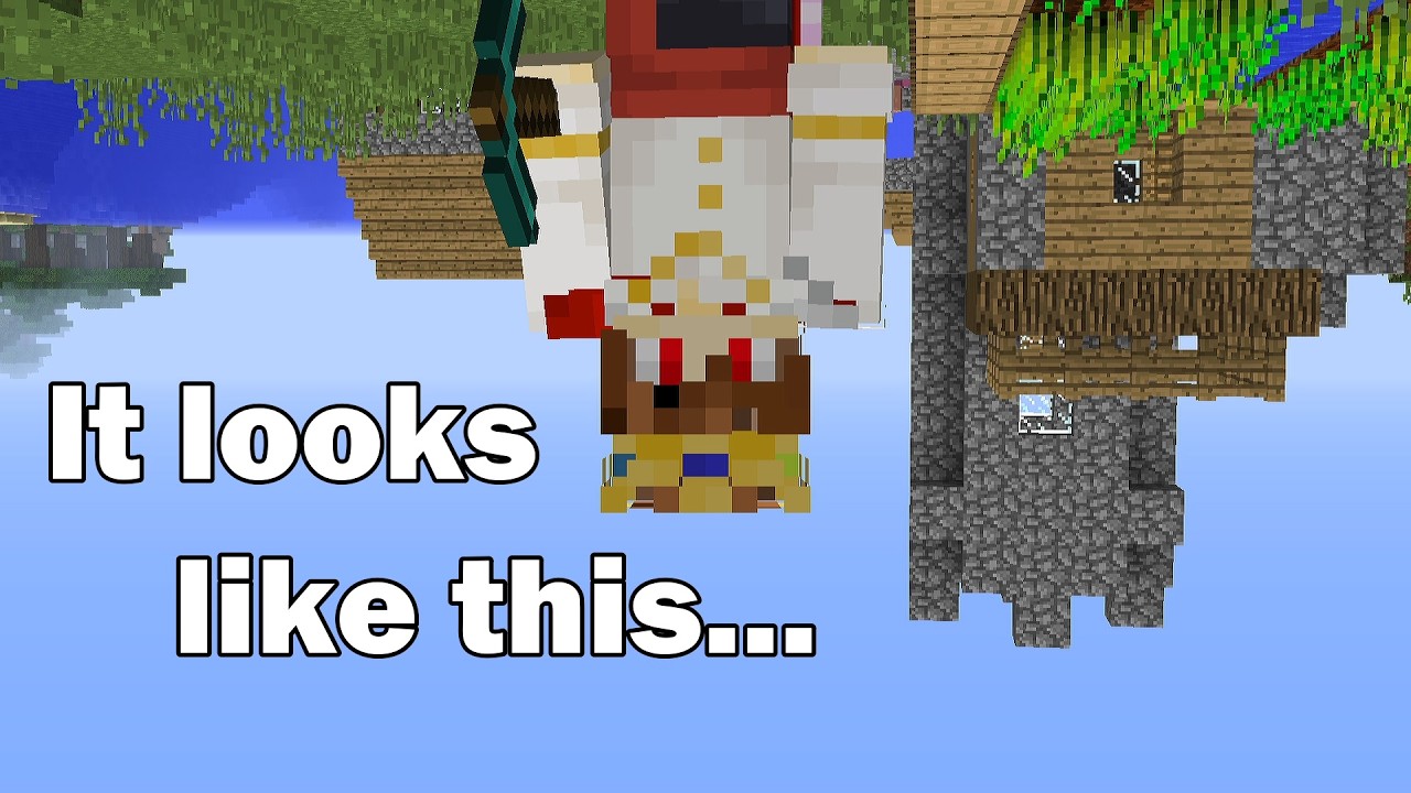 I Beat Minecraft UPSIDE DOWN - YouTube