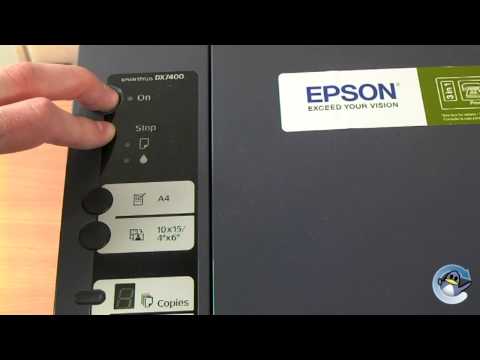 Epson Stylus DX7400: Self Test & Nozzle Check