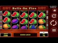 Bells On Fire HOT - Bonus free spins bet 70p