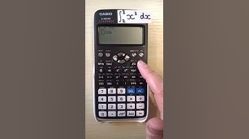 Integrate Between Limits on the Casio FX-991EX Classwiz Calculator