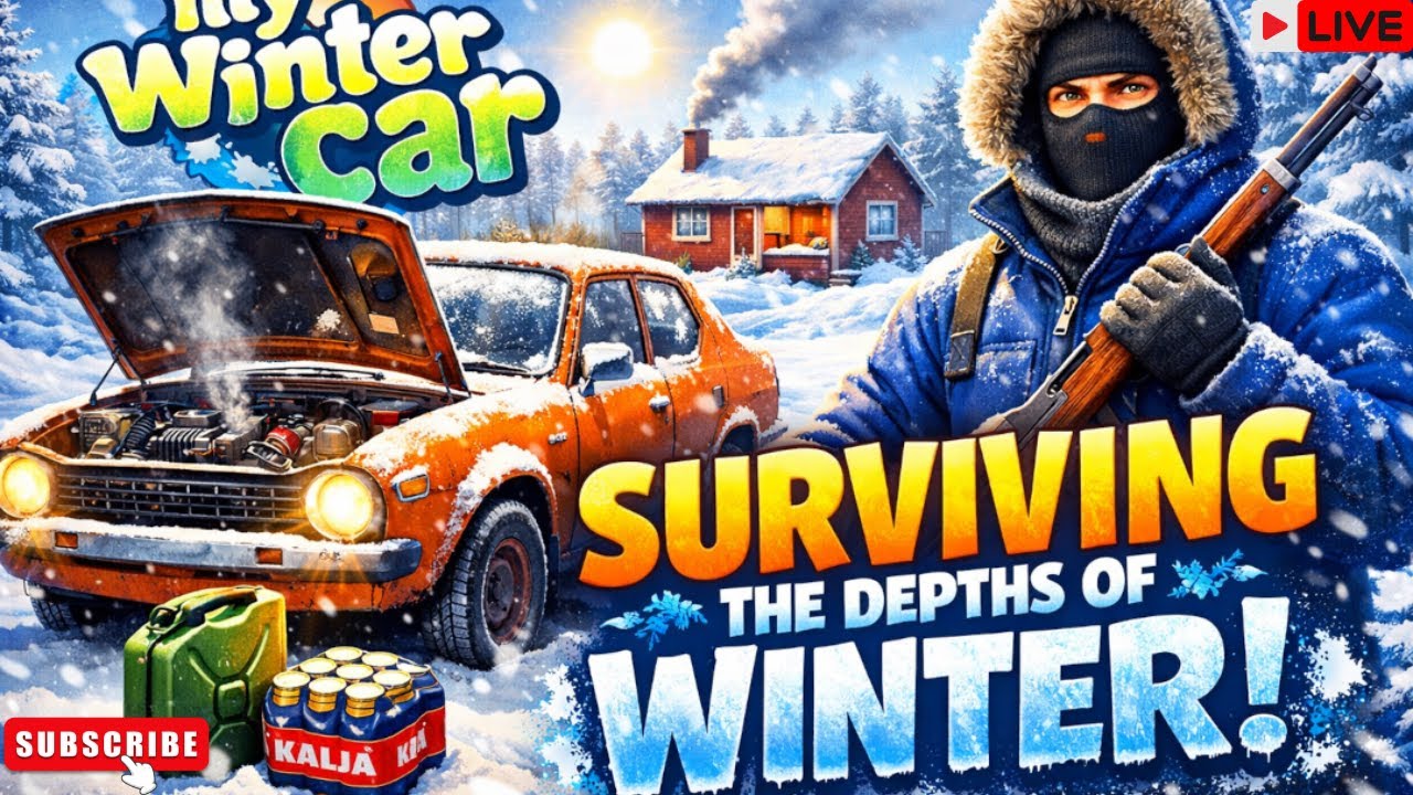 🔴Live- Getting a Job to Pay for A Race Car - My winter Car