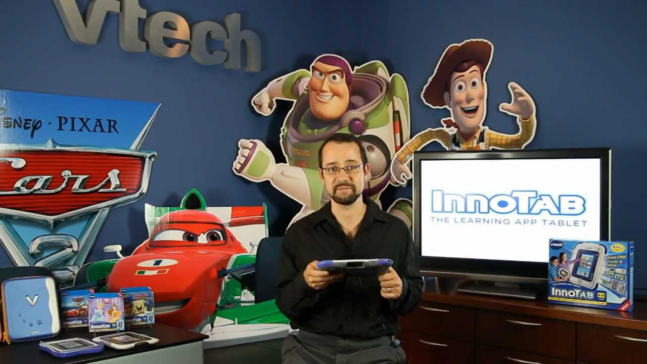 VTech Behind The Scenes: InnoTab's Touch Screen & Motion Games - YouTube