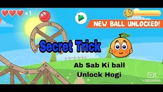 Red Ball 4 - How To Unlock Orange Ball Secret Trick -Live Proof- Far Side Of The Moon Achievement-