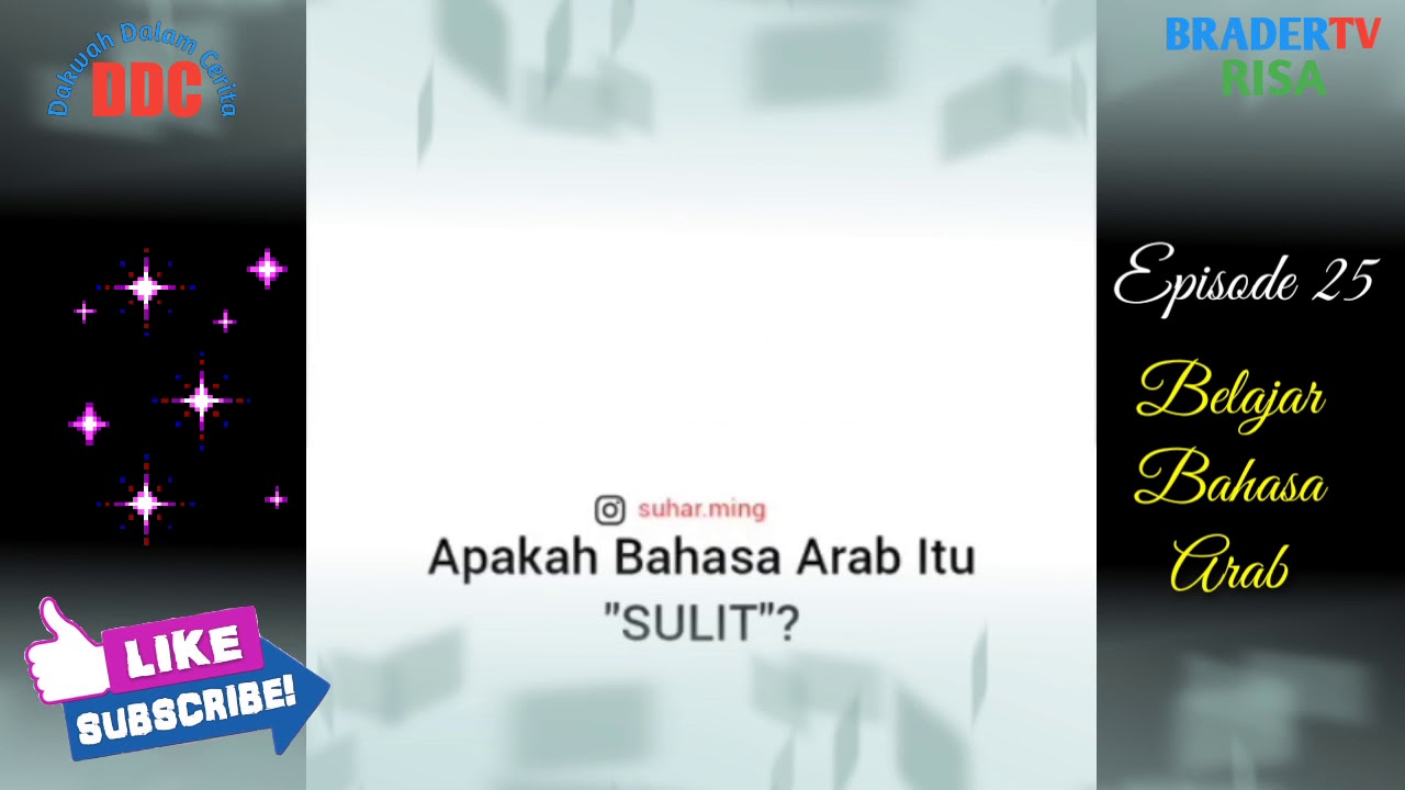 DDC Eps 25 Bahasa Arab itu susah YouTube