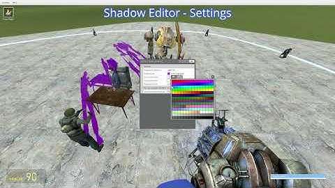 Shadow Editor (GMOD Tool showcase)