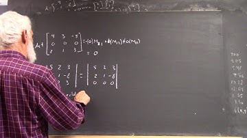 daglin 2956 why determinant is zero if matrix has two equal rows  2