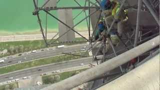 Marcegaglia Scaffolders at 200 meters above Doha