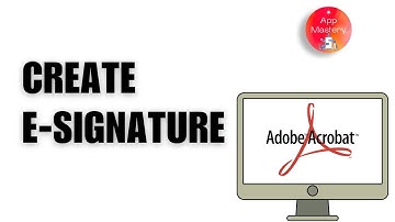 How to Create E-Signature in Adobe Acrobat Tutorial