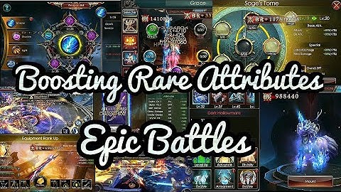 Boosting Rare Attributes % - Epic Battles - Legacy Of Discord - Diablo666