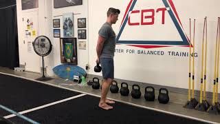 KB Behind Back Hip Hinge
