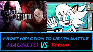 Frost Reaction to: Death Battle Magneto Vs Tetsuo