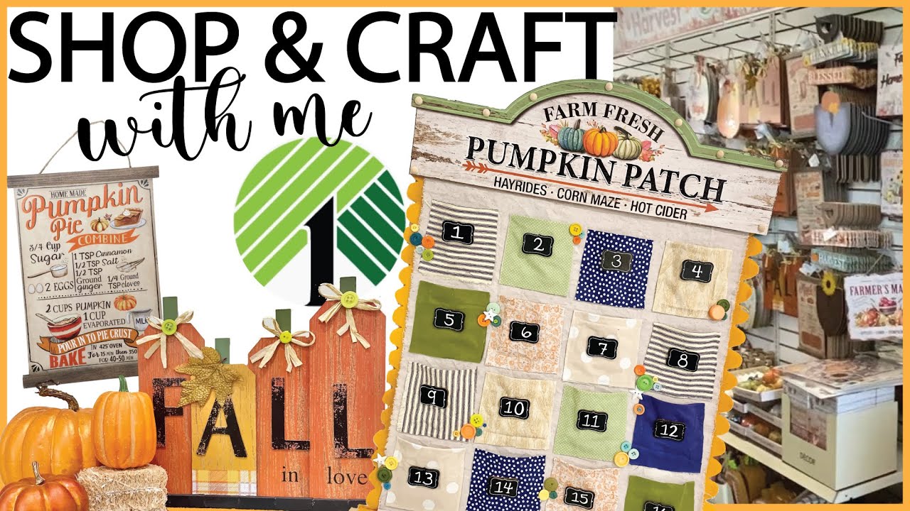 Hurry grab these new fall 2023 dollar tree items shop and craft