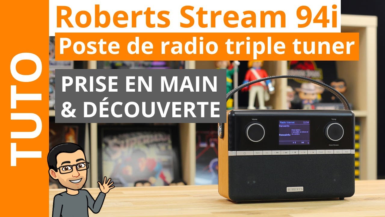 Roberts Stream 94i : test complet du poste de radio internet, DAB+