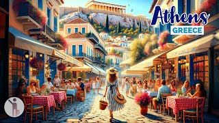 Athens, Greece 🇬🇷 - September 2022 - 4K HDR Summer Walk