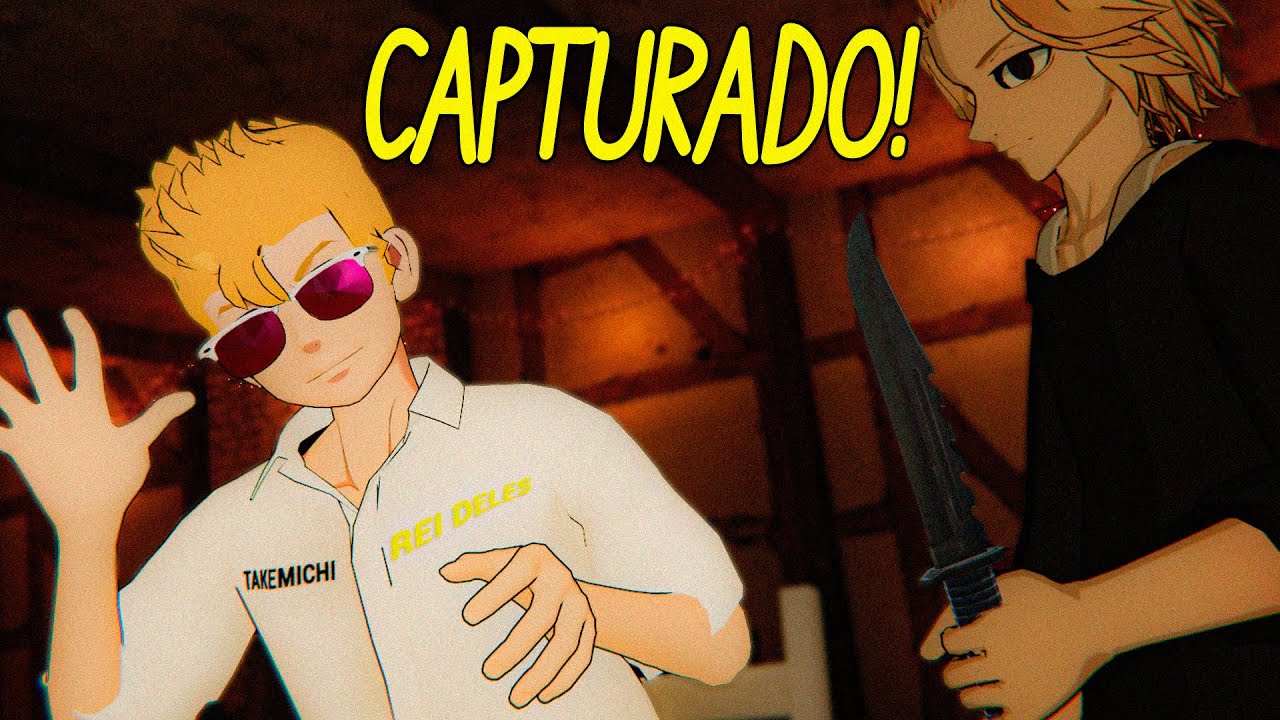 😱 Mikey CAPTUROU o takemichi 🫣 - tokyo revengers vr