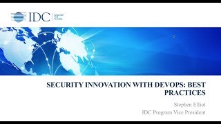 IDC WEBINAR: DevOps; Authenticating Users To The Right Resources Without Roadblocks