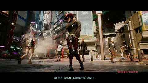 Cyberpunk 2077 Intro Music| Cyberpunk 2077 Intro Scene