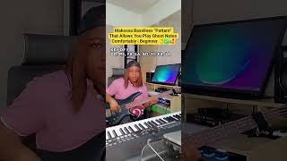 Makossa Basslines "Pattarn" That Allows You Play Ghost Notes Comfortably | Beginner 👌✅️🥰 #shorts