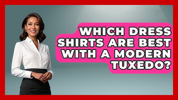 Which Dress Shirts Are Best With A Modern Tuxedo? - The Sharp Dressed Gent