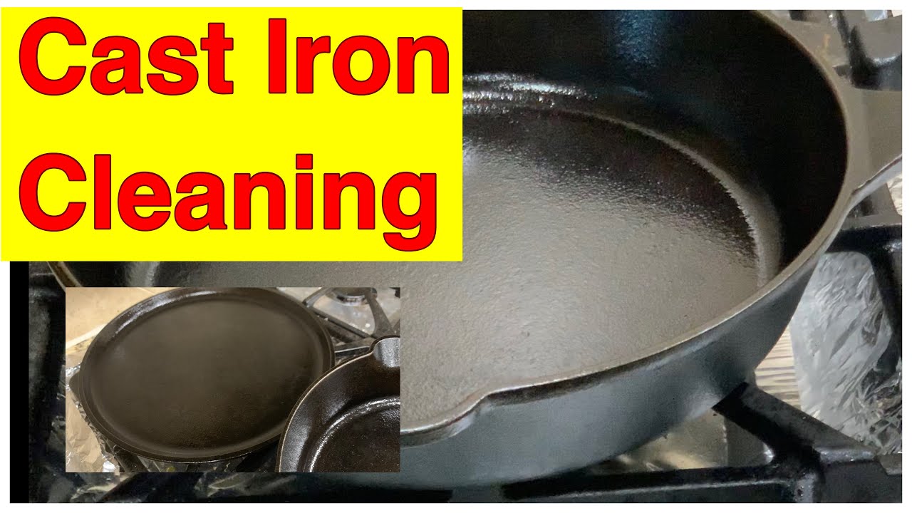 Cast Iron Cleaning & Maintenance - YouTube