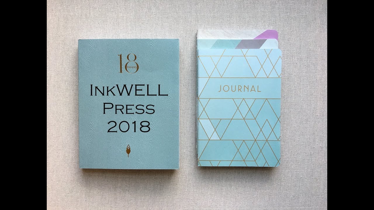 InkWELL Press 2018- Unboxing & Full Walk through of COIL FREE Plannner!