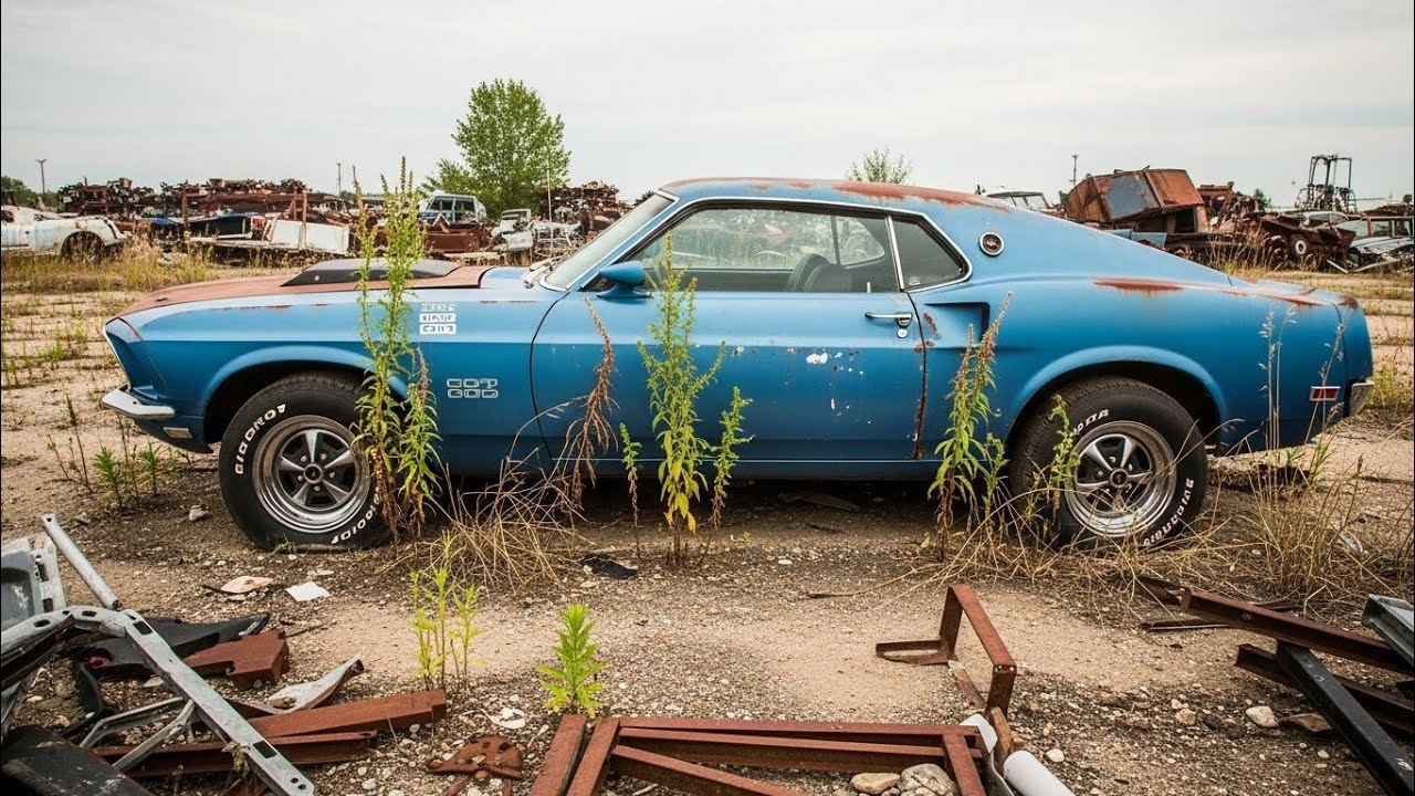 Deep ASMR Car Restoration of a 1969 Ford Mustang Boss 429 (Extremely Satisfying)