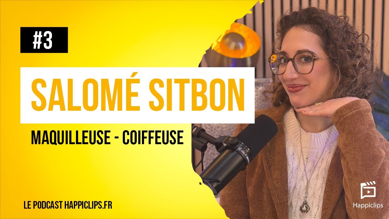 Maquilleuse & coiffeuse de mariage : les coulisses du jour J avec Salomé Sitbon | Happiclips EP3