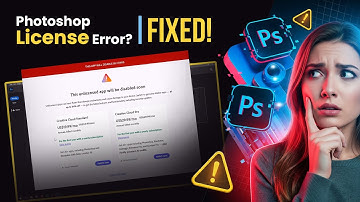 How to Fix Photoshop this unlicensed Adobe App has been disabled