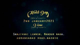 Kabira Film Production Wedding Invitation 005 Marathi,Hindi English वलकम