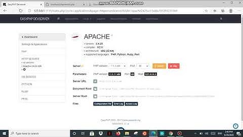 update php version -easyphp devserver  old php version still running after installing new one solved