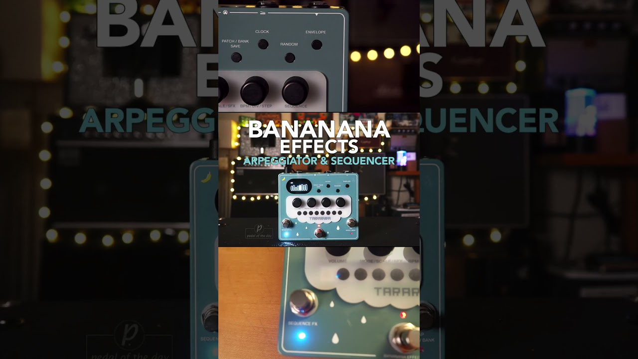 Bananana Effects TARARIRA Arpeggiator Pitch Shifter Sequencer