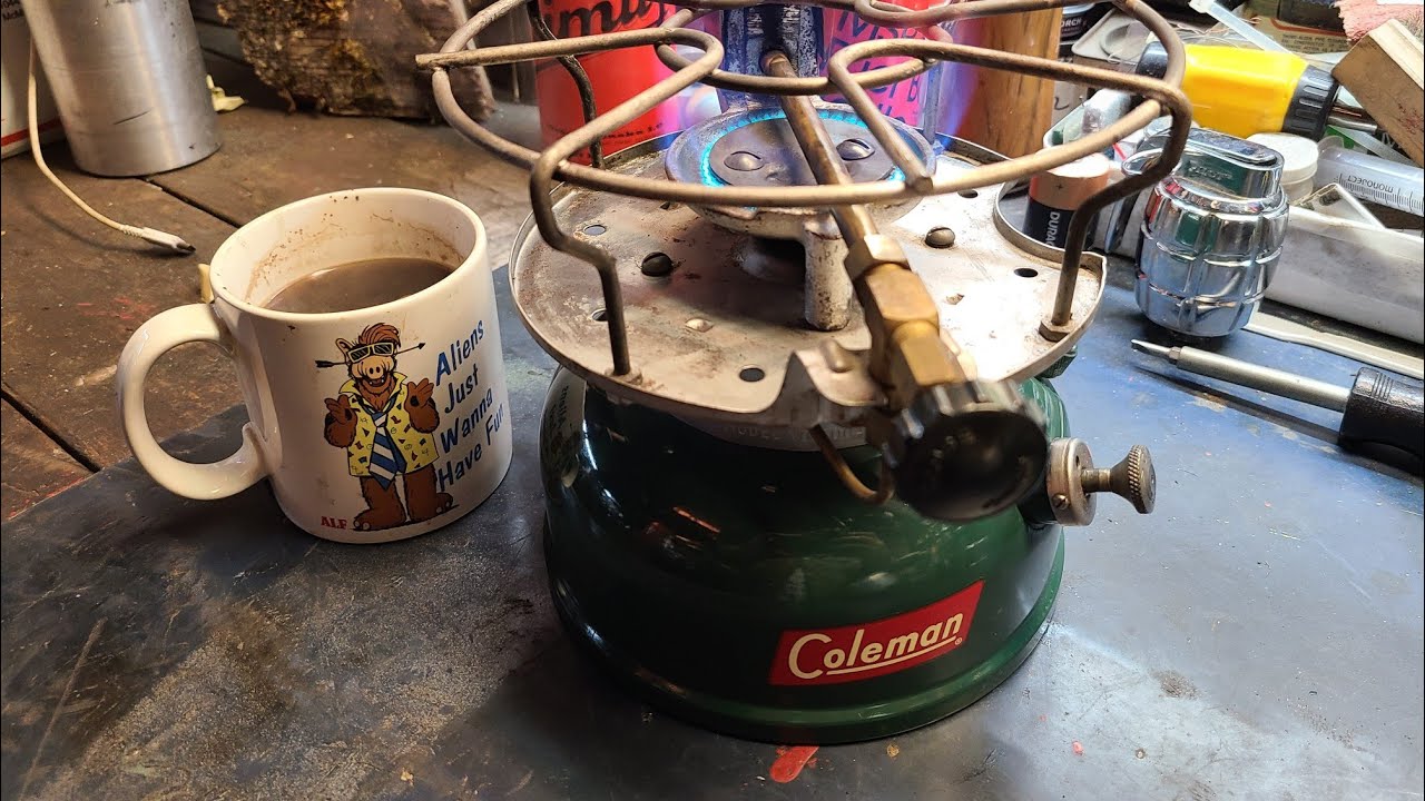 バーベキュー・調理用品 Coleman Sportmaster Stove 500A Vintage Coleman stoves Sportmaster 500A - BBCC Bluegrass Bushcraft